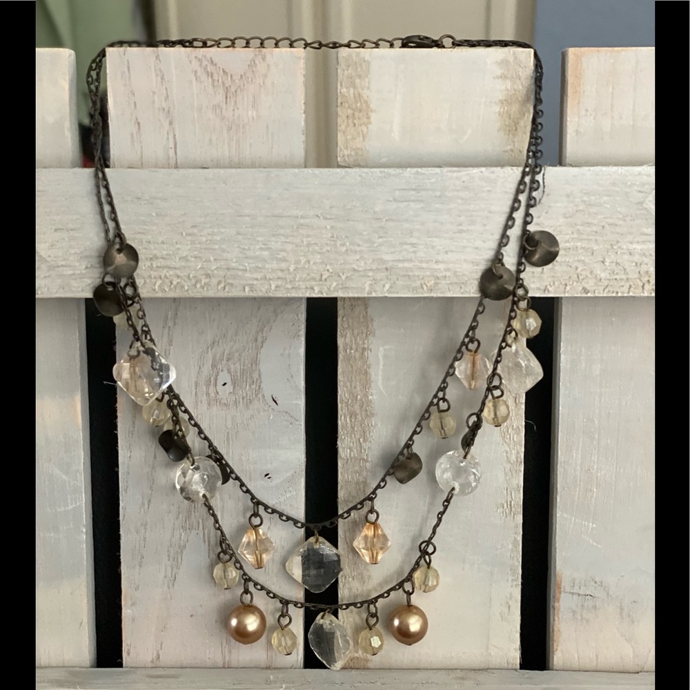 Premier Designs BOHO dual strand choker necklace